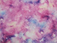 Baumwolle - Tim - Universum auf Pink - 0,5m 3