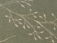 Dekostoff - Ember - Zweige auf Khaki - 0,5m 3
