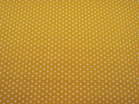 Mini Stars - Kleine Sterne auf Gelb - Baumwolle 0,5m