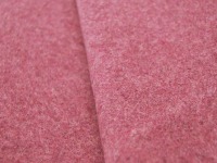 Organic Cotton / Bio Fleece - Bordeaux Meliert 0,5 m 2