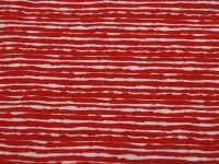 Jersey - Wilde Streifen in Rot - Weiß - 0.5 Meter 3