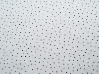 Baumwolle - Dots - Schwarze Minipunkte auf Weiß 0,5m 3