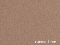 Bastelfilz 1mm - Uni Beige / Sand - 50 x 50 cm