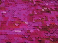 Softshell - Paillettenmuster in Pink/Beere - 0.5 Meter 2