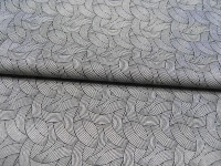 Beschichtete Baumwolle - Knäuel - graphisches Muster - 50 x 145cm