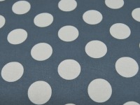 Softshell - Dots - Hellblau auf mattes Jeansblau - 0.8 Meter 2