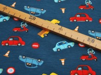Jersey - Cars - Autos auf Blau - 0,5 Meter 4