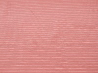 JERSEY - Stripe - Streifen in Weiß auf Altrosa - 0,5 Meter 2