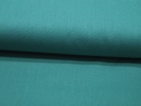 Baumwolle Uni - Cyan / Zyan / Blaugrün 0,5 Meter