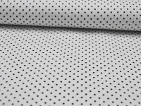 Petit Dots in Schwarz auf Weiß - Baumwolle 0,5 m 3