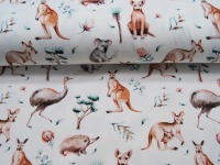 Jersey - Australische Tierwelt - Snoozy Fabrics - 0.5 Meter 2