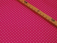 Petit Dots auf Pink - Baumwolle 0,5 m 2