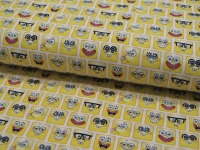 Baumwolle - Spongebob Emojis 0,5m