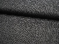 REST 0,35m Baumwolle - Graphisches Muster Schwarz Grau 3