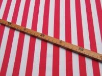 Jersey - Stripe 15 mm - Fuchsia-Weiß - 0.5 Meter 2
