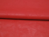 Weiches Kunstleder in Rot mit Struktur - 0,5 Meter