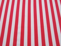 Jersey - Stripe 15 mm - Fuchsia-Weiß - 0.5 Meter