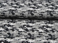 Baumwolle - Kim - Schneetarn - Camouflage - 0,5m 3