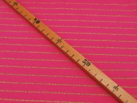 REST 0,45m Jersey - Goldene Streifen auf Pink 3