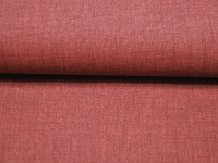 Beschichtete Baumwolle - Charly - Terracotta, blass Rot meliert 50 x 140cm