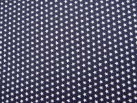 Beschichtete Baumwolle - Mini Sterne Dunkelblau- 50 cm 2