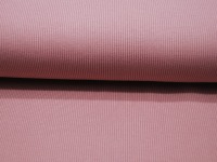 Rippbündchen - Tessa - Altrosa - 50 cm im Schlauch