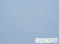 Beschichtete Baumwolle - Petit Dots Hellblau- 50 cm 3