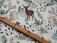 French Terry - Brushed - Deer Dusty Mint - 0,5m 3