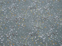 Jersey - Confetti - Farbspritzer auf Dusty Green - 0,5 Meter 3