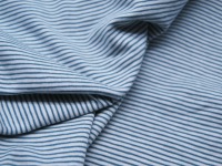 JERSEY - Streifen - Yarn Dyed Stripes - Blue Shadow 0,5 Meter 2
