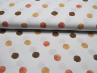 Baumwolle - Snoozy Fabrics - Mixed Dots - Punkte auf Weiß 0,5m