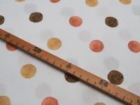 Baumwolle - Snoozy Fabrics - Mixed Dots - Punkte auf Weiß 0,5m 4