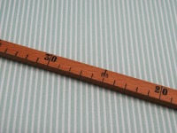 Baumwolle - Stripe - Mint-Weiss gestreift 0,5 meter 4