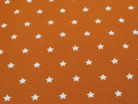 Beschichtete Baumwolle - Sterne auf Senf 50 x 150cm