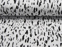 Jersey - Dots and Shapes - Schwarz auf Weiß 0.5 Meter 3