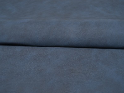 Kunstleder - Lederimitat: dunkles Jeansblau meliert feste Qualität 05m - und kein Tier musste für dieses Leder sterben