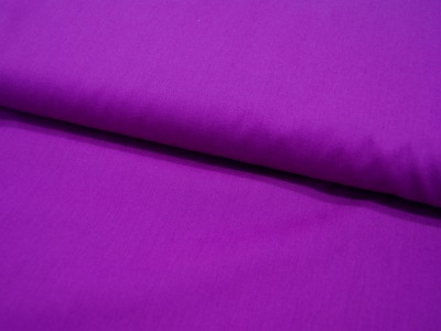 Baumwolle Uni - Dark Purple - Dunkellila 05 Meter