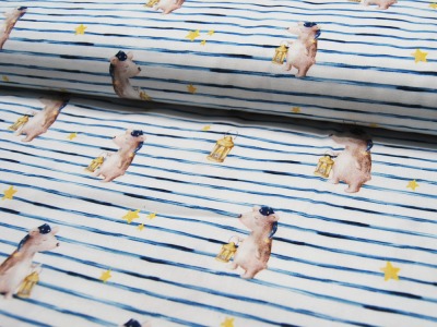 Baumwolle - Snoozy Fabrics - Müder Bär 0,5m