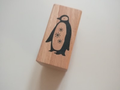 Midistempel Pinguin - 2cm x 4cm