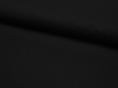Baumwolle Uni - Schwarz 0,5 Meter