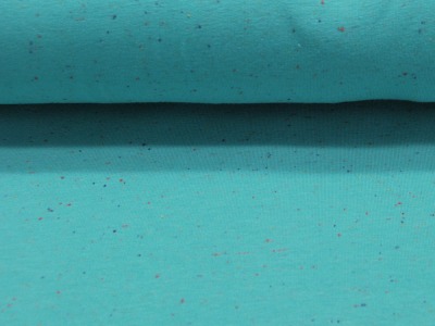 Sweat - Cosy Colours - Konfetti auf Hellblau - 05 Meter