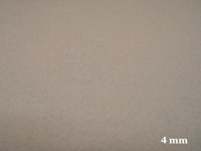 Bastelfilz 4mm - Uni Sand / Creme - 25 x 45 cm