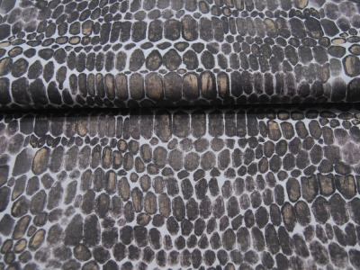 Baumwolle - Poplin Digital - Animal Skin - Krokodil - 0.5 Meter