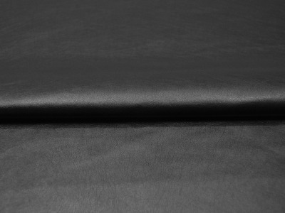 Weiches Kunstleder in Schwarz Metallic - 0,5 Meter - ...und kein Tier musste für dieses Leder