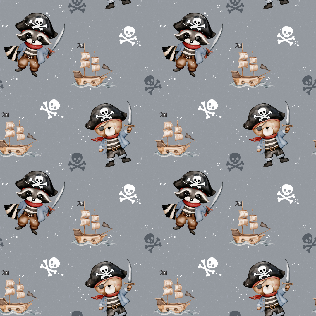 Piraten - Auswahl Stoffdesign für Deine Bestellung