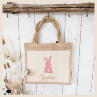 personalisierte Jute Tasche zu Ostern