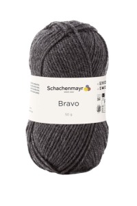 Bravo 50g - Mittelgrau meliert 08319