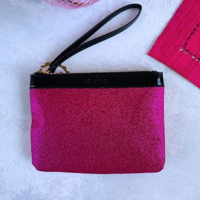 RICE | Tasche |Clutch | glitter | pink - oh lala bling bling