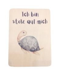 7er Pack Affirmationskarten aus Holz für Kinder 5