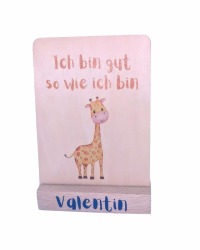 7er Pack Affirmationskarten aus Holz für Kinder 3